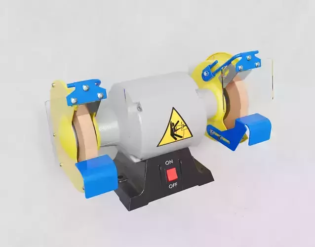 Grinding machine 3D model