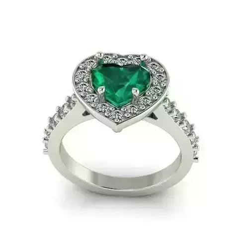 Ring heart Model 6825