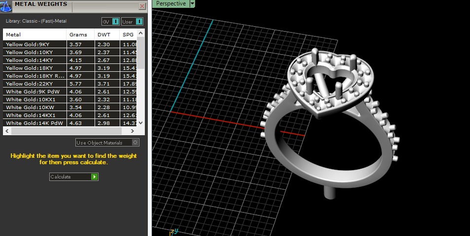 Ring heart Model 6825 3D print model_6