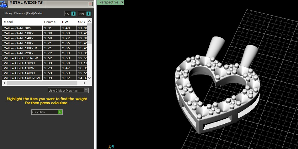 Heart Pendant Model 6824 3D print model_6