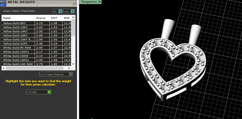 Heart Pendant Model 6823 3D print model_6