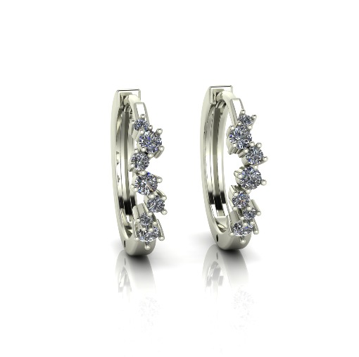 Earrings Model 6816 3D print model_1