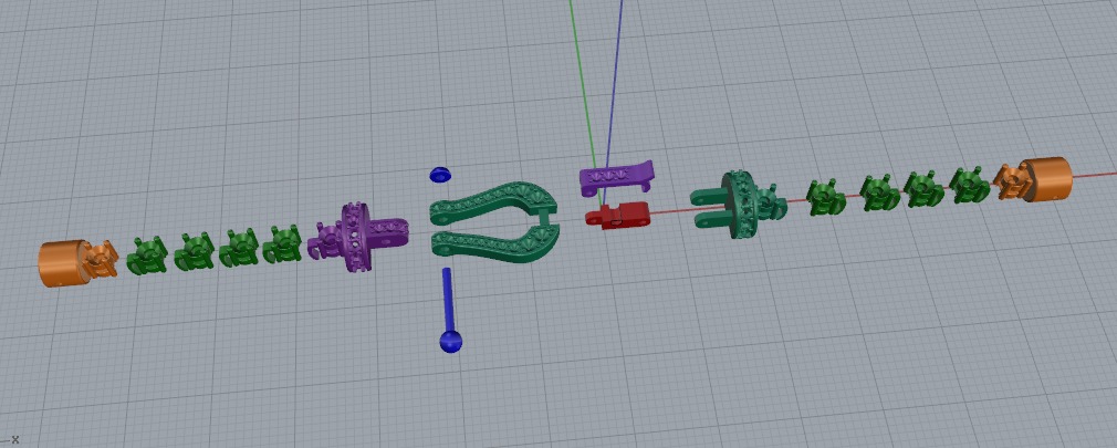 Bracelet Model 6812 3D print model_2