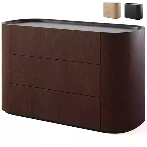 Chest of drawers Lagom by Ellipse 3D model