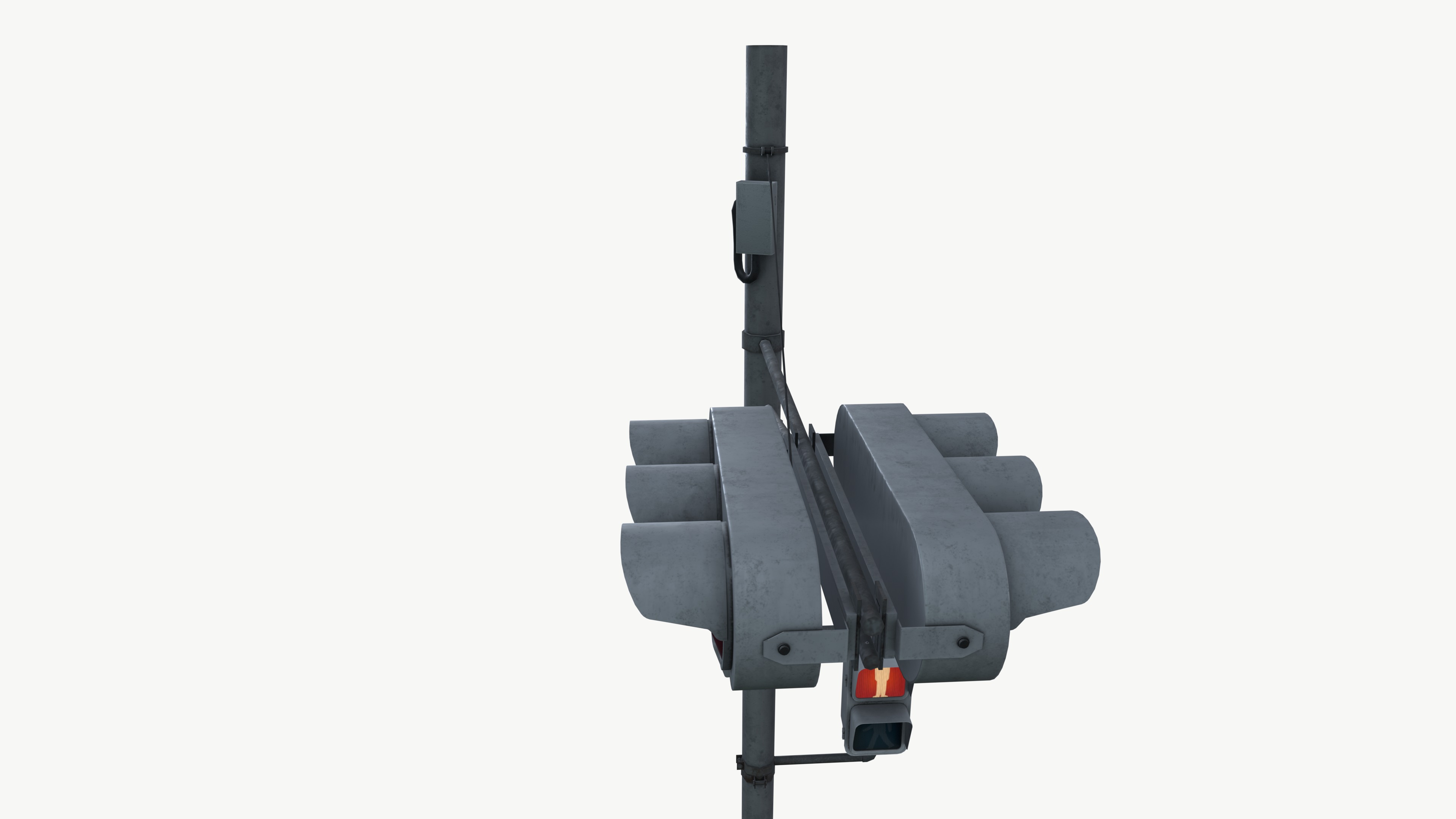 Traffic light 3D model_8