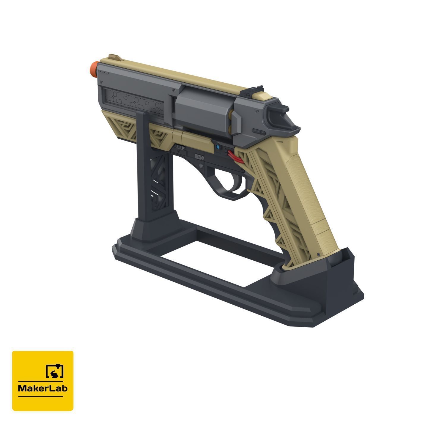 James Karra Cannon - Nobody Wants to Die - STL - Personal Use 3D print model_3