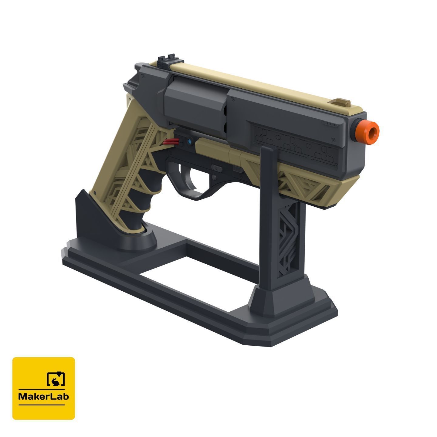 James Karra Cannon - Nobody Wants to Die - STL - Personal Use 3D print model_6