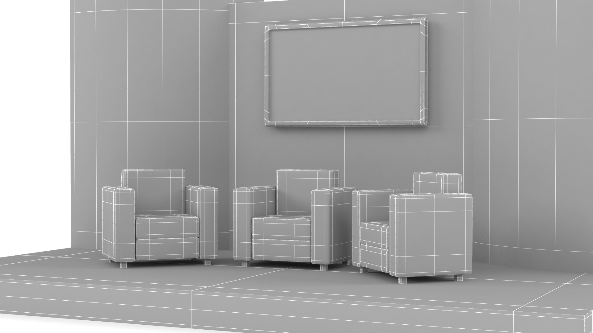 Exhibition Booth 3D model_9