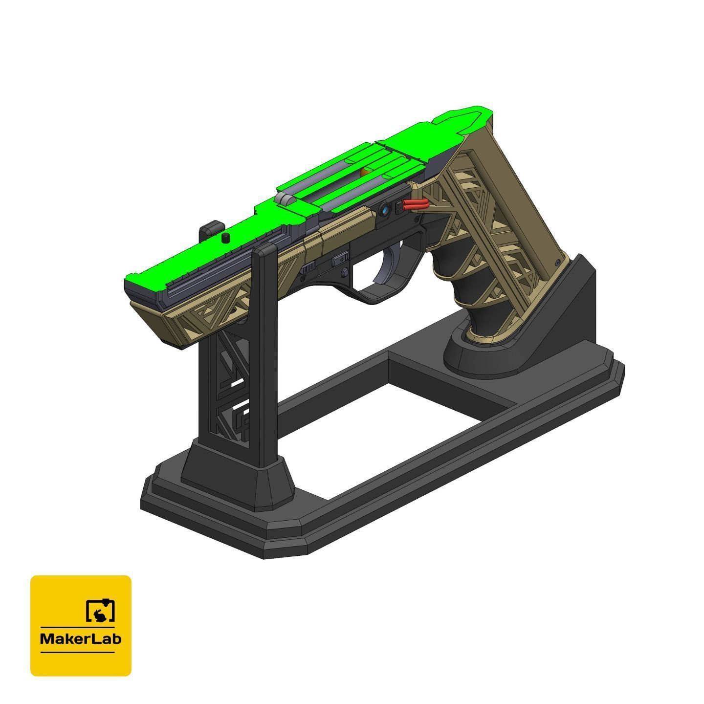 James Karra Cannon- Nobody Wants to Die - STL CAD OBJ Commercial 3D print model_15