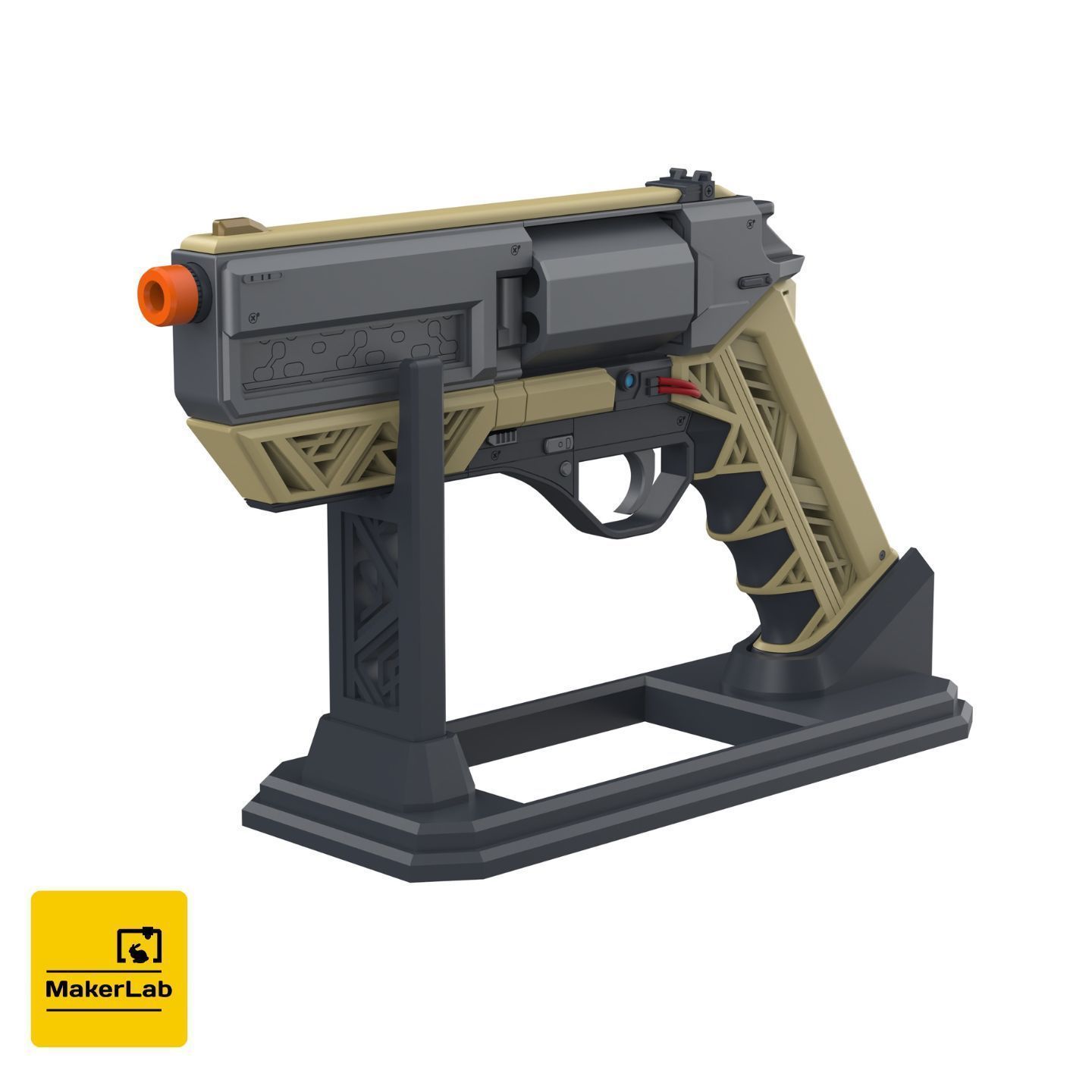 James Karra Cannon- Nobody Wants to Die - STL CAD OBJ Commercial 3D print model_2