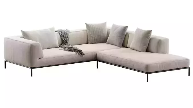 Flexform PERRY UP 3D model