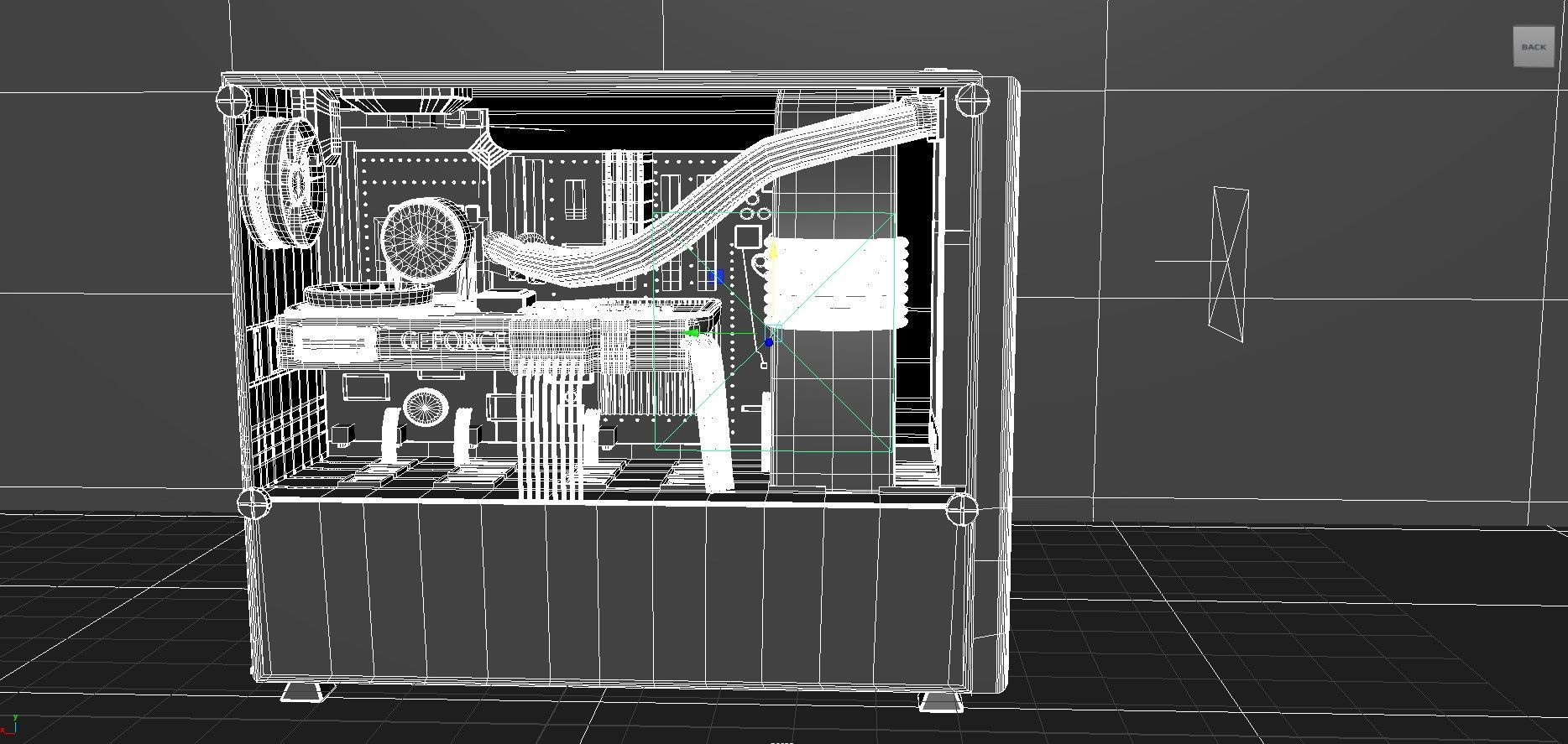 Gaming PC Desktop 3D Model Free 3D model_2