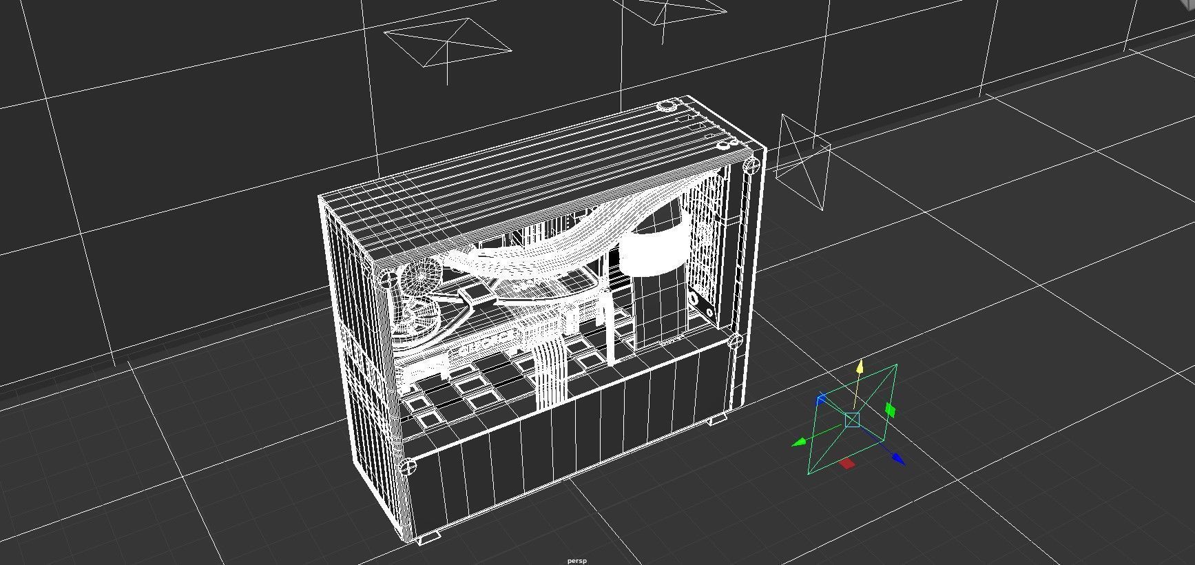Gaming PC Desktop 3D Model Free 3D model_3