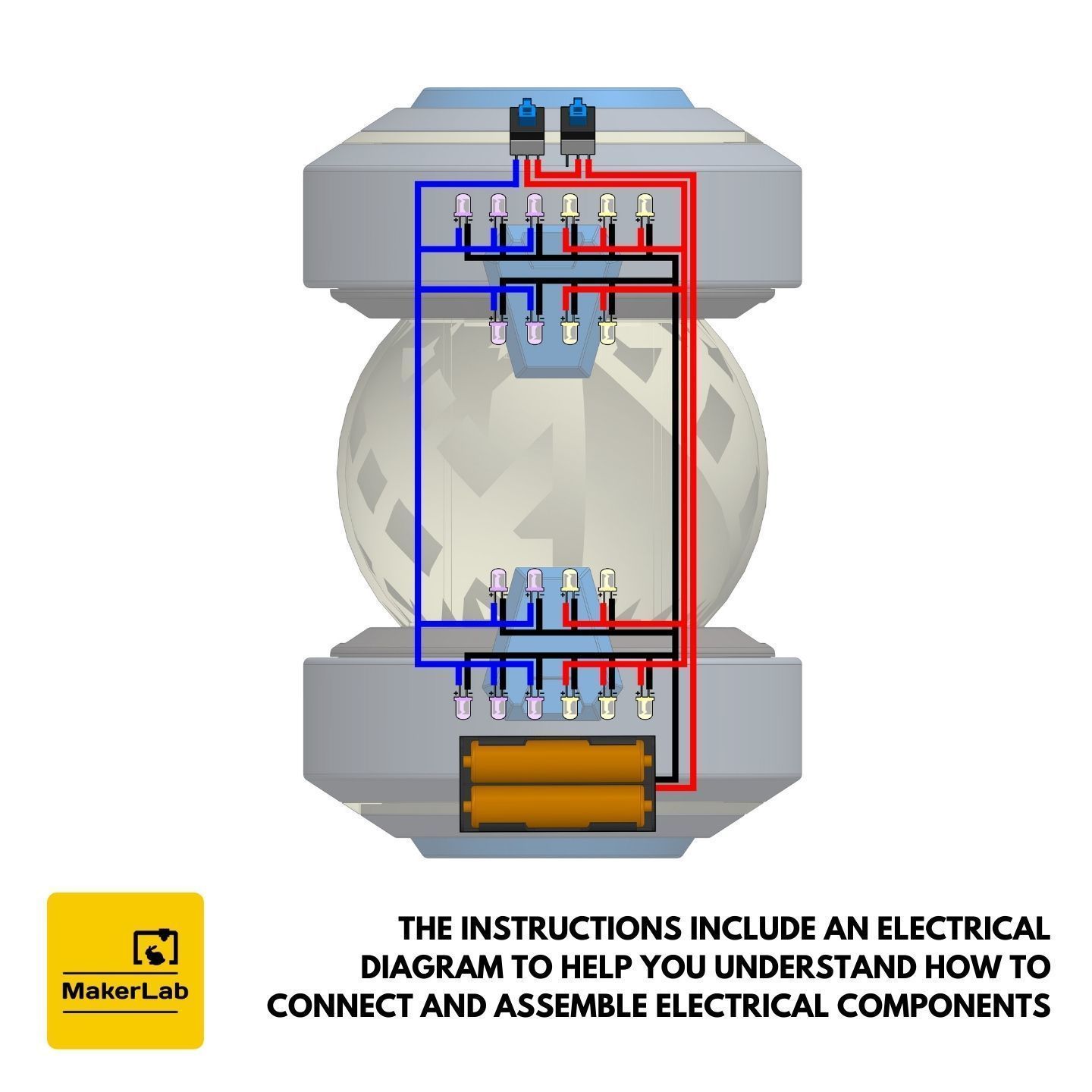 Ana Biotic Grenade - Overwatch - Printable STL- Personal Use 3D print model_14