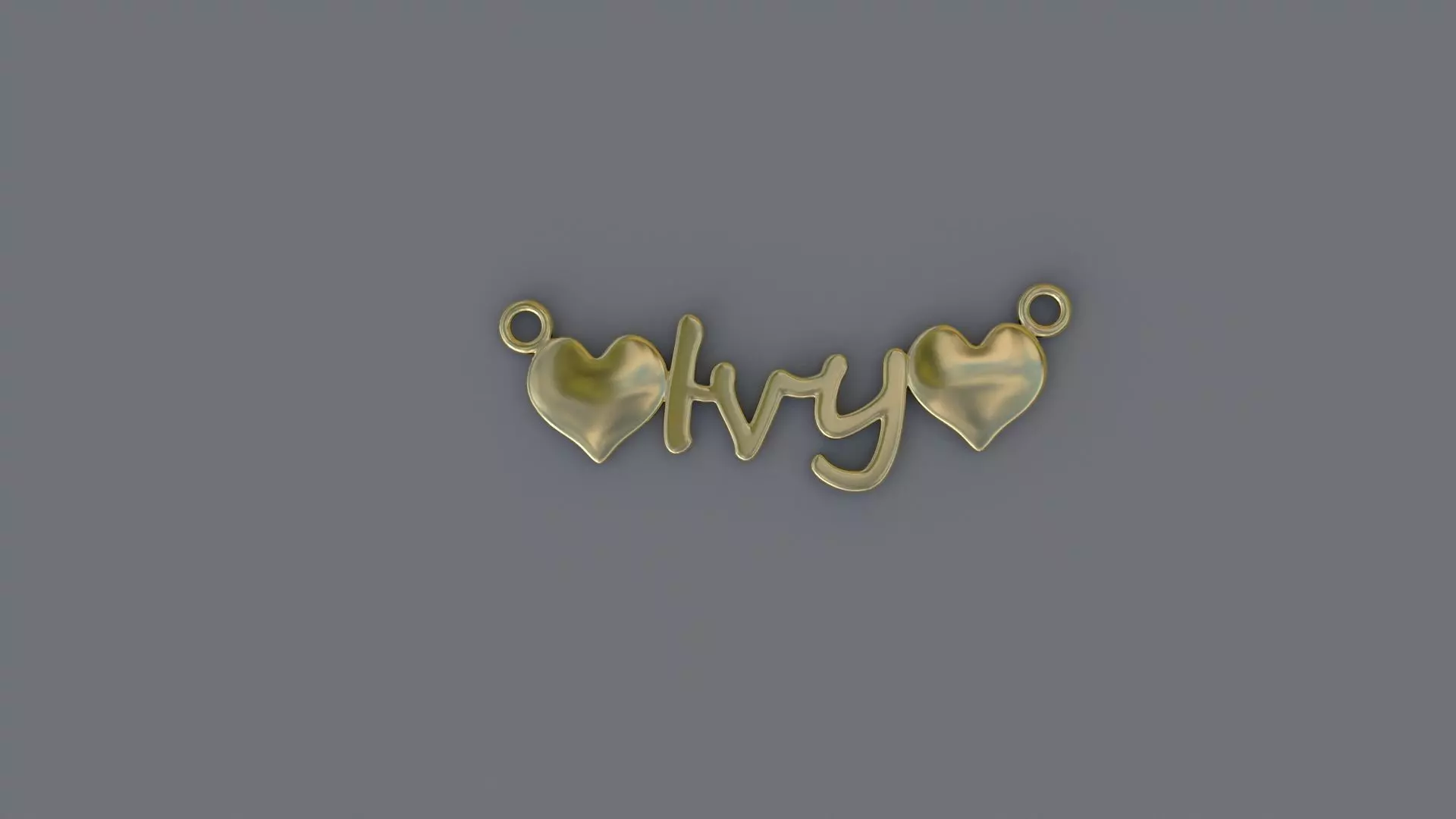 Jewelry Necklace Pendant lvy 3D Print 3D print model