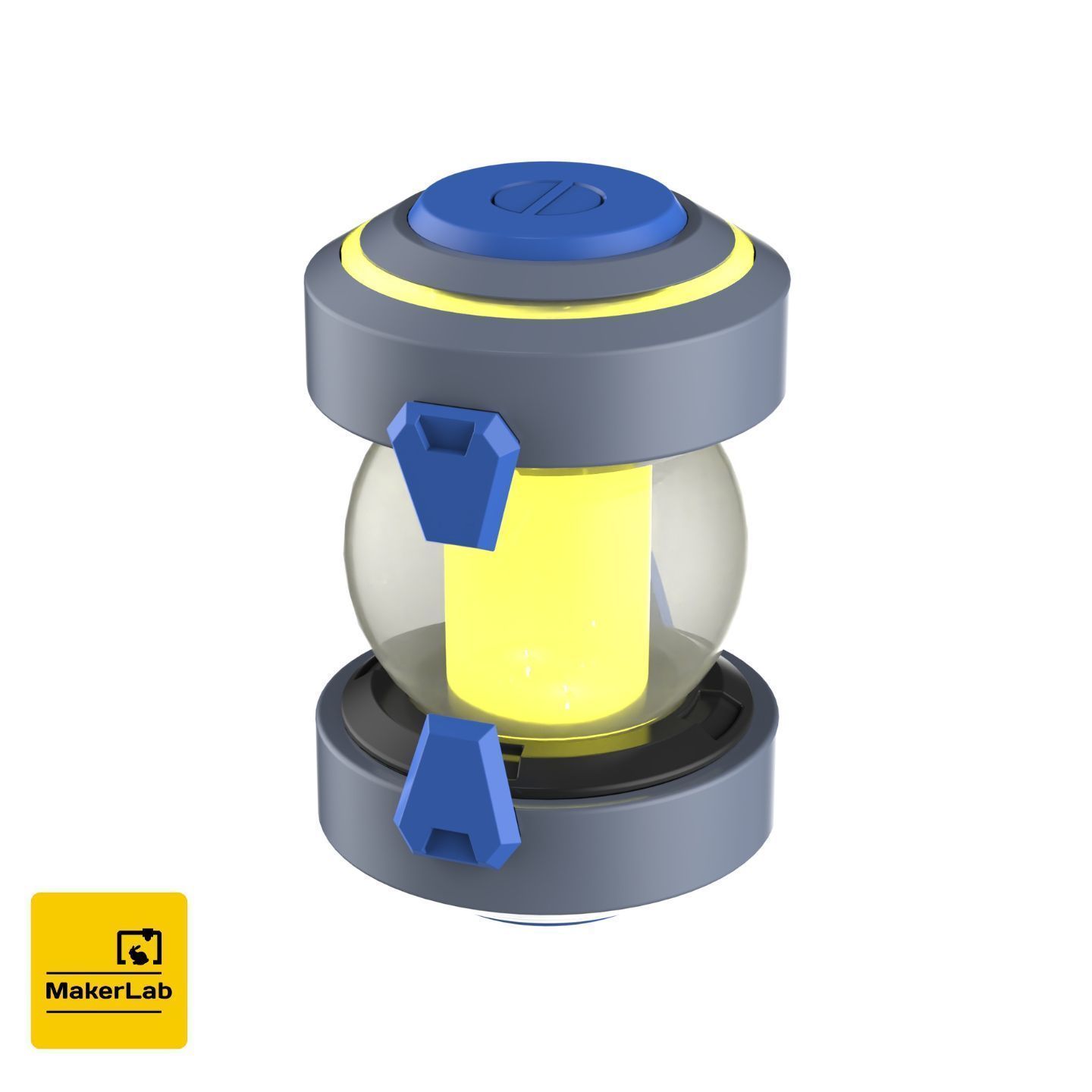 Ana Biotic Grenade - Overwatch - STL OBJ CAD - Commercial Use 3D print model_7