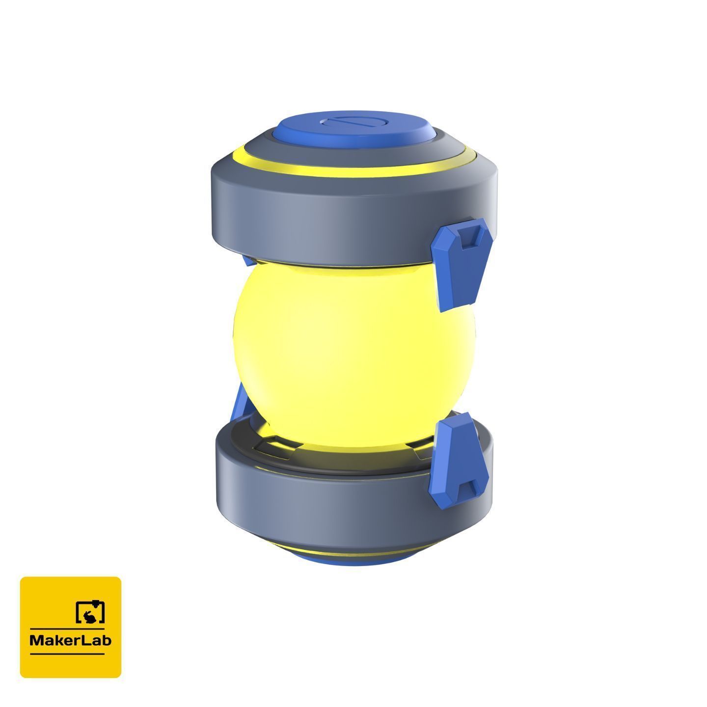 Ana Biotic Grenade - Overwatch - STL OBJ CAD - Commercial Use 3D print model_2