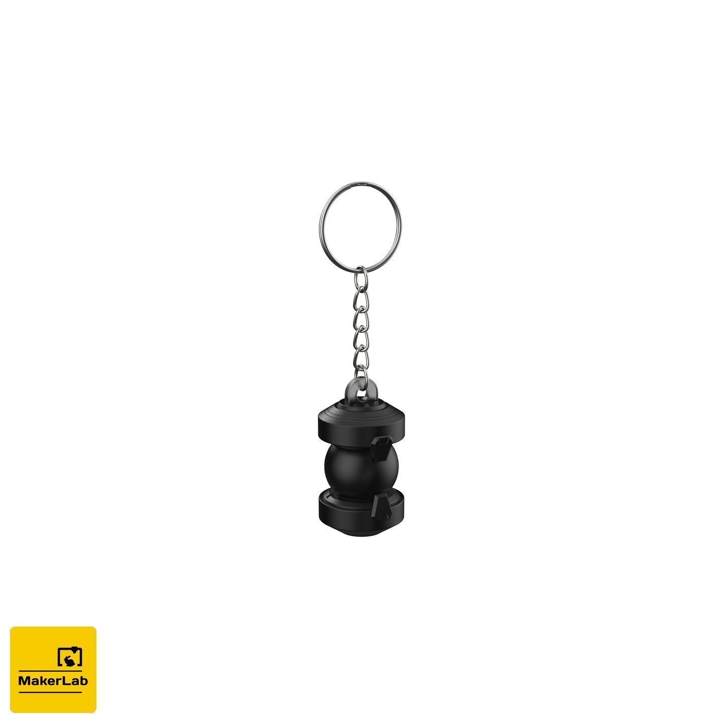 Keychain - Ana Biotic Grenade - Overwatch - STL 3D print model_1