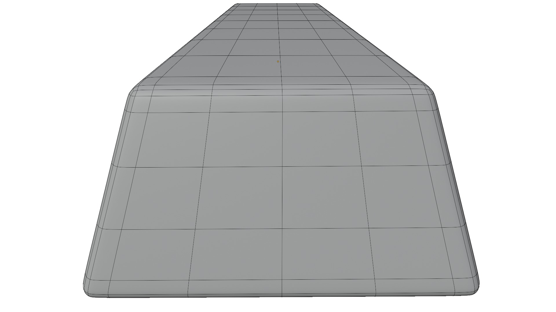 Gold Bar Low-poly 3D model_16