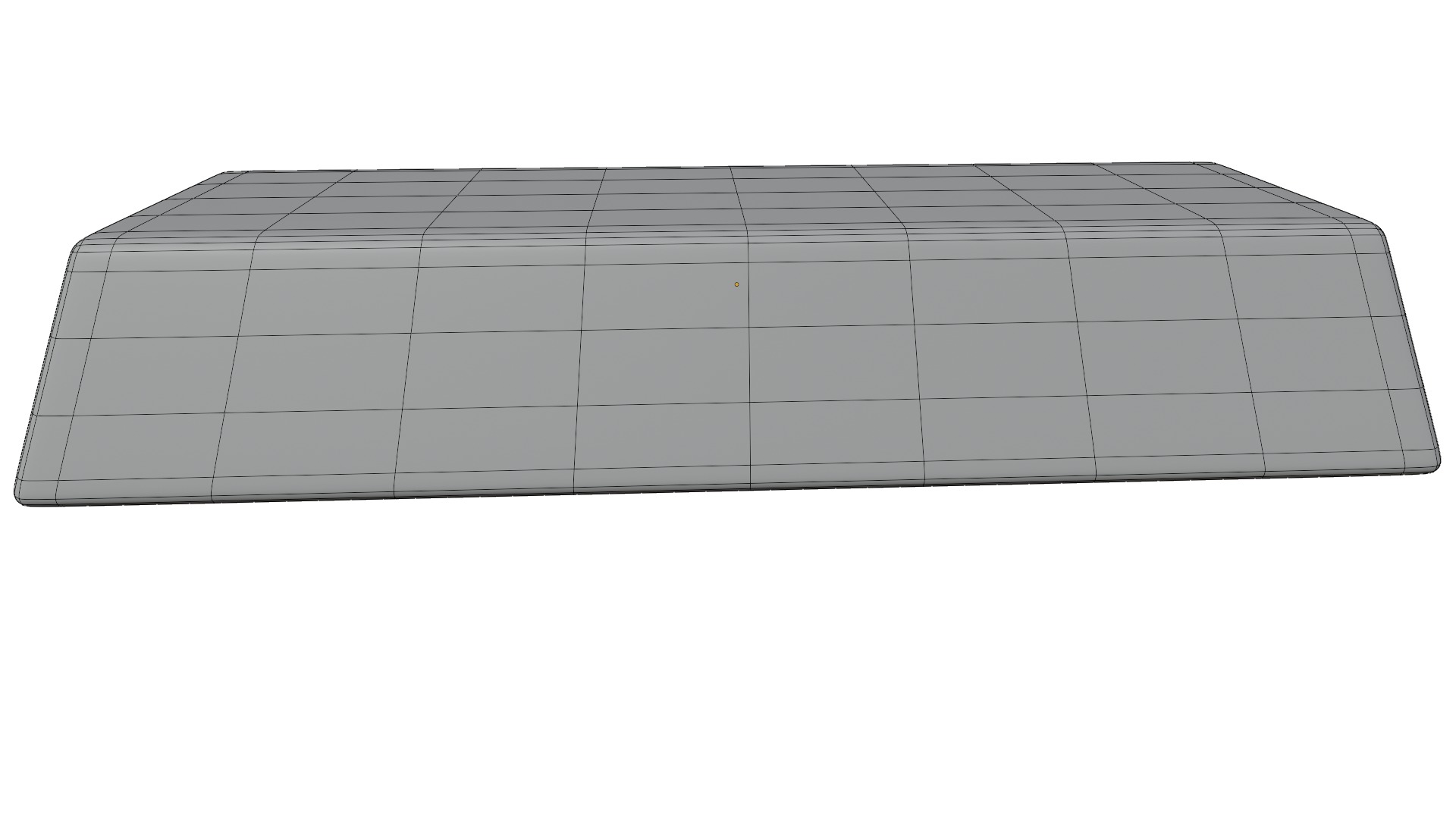 Gold Bar Low-poly 3D model_14