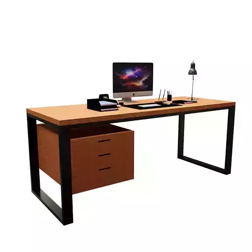 Minimalist-office-desk
