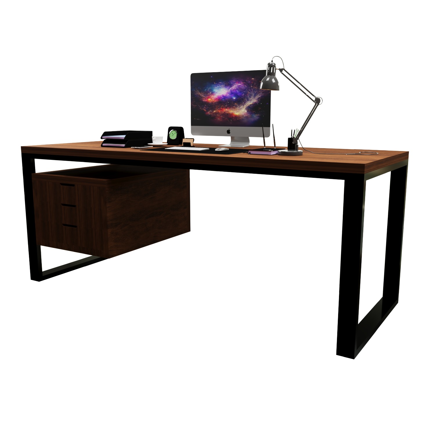 Minimalist-office-desk 3D model_3