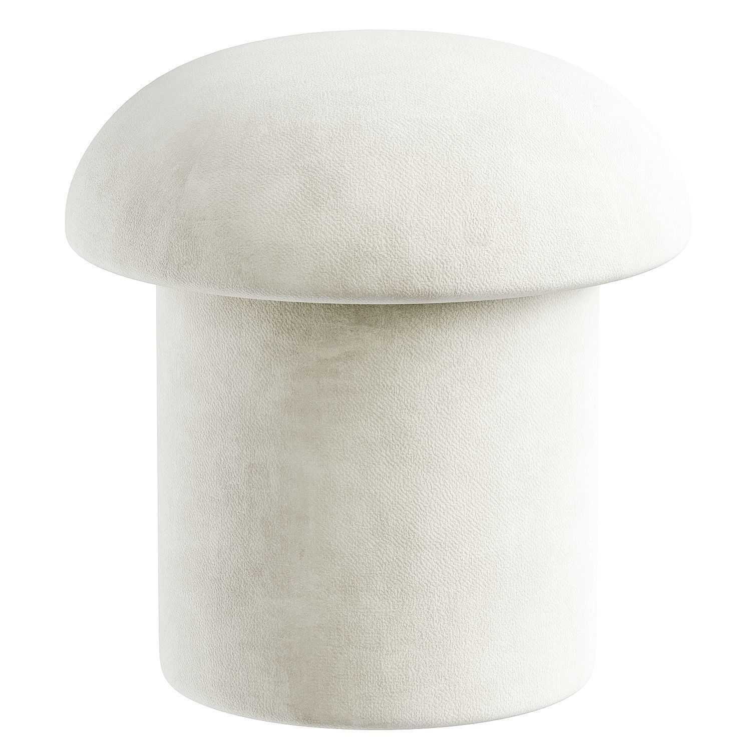 pouf round 3D model_5