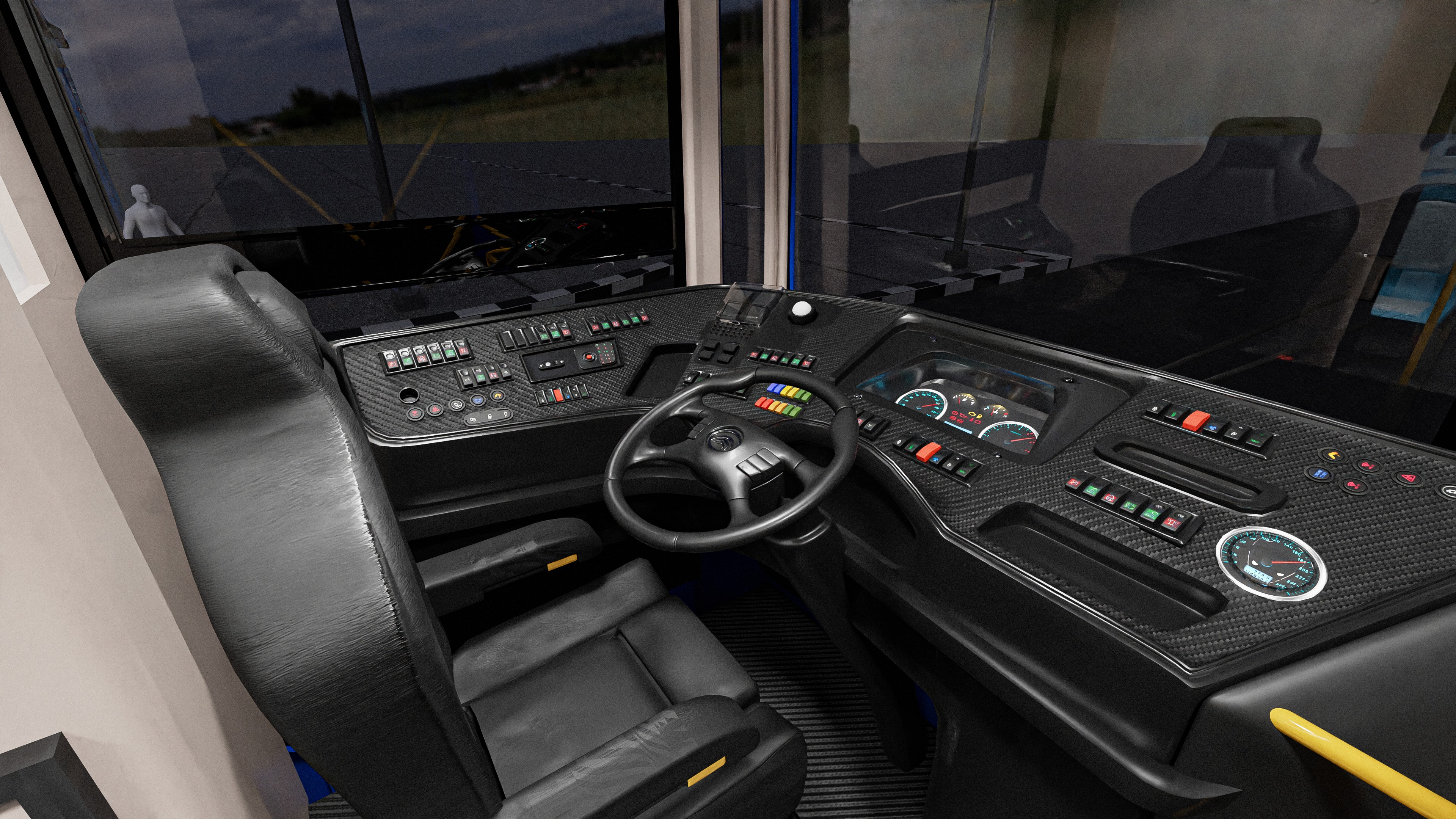 Yutong city bus 3D model 3D model_8