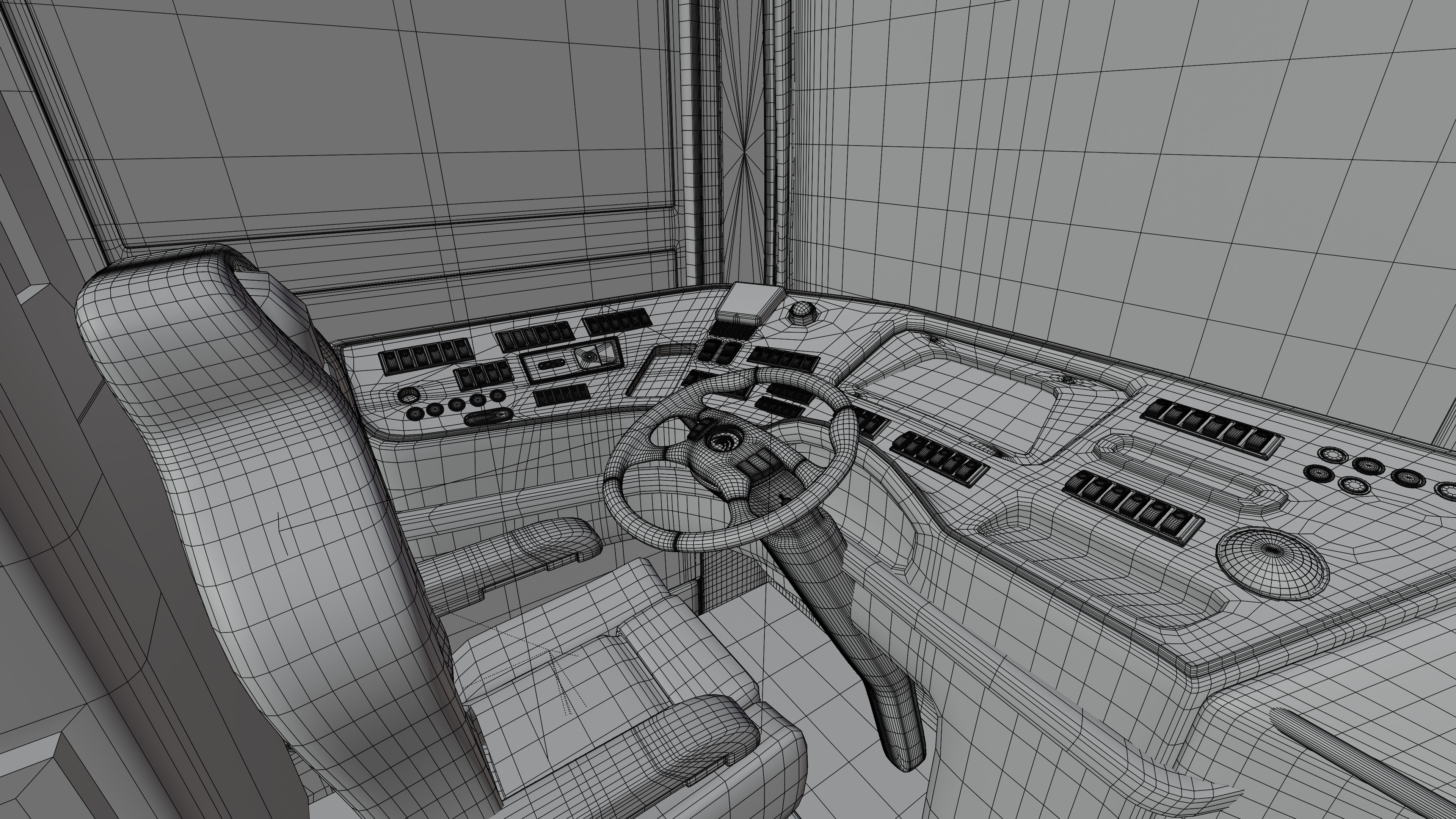 Yutong city bus 3D model 3D model_10