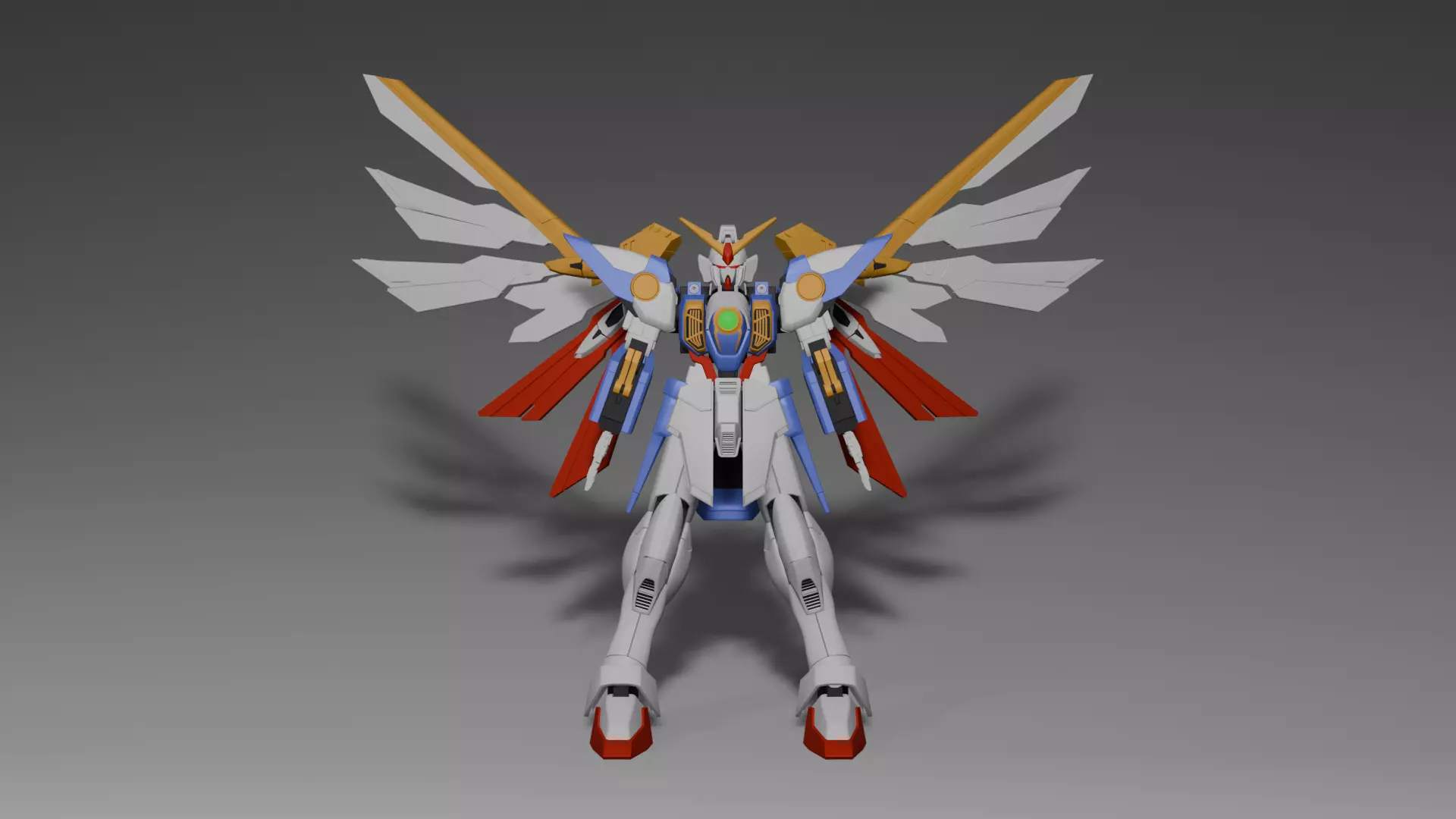 Wing Gundam 3D model 3D model_0