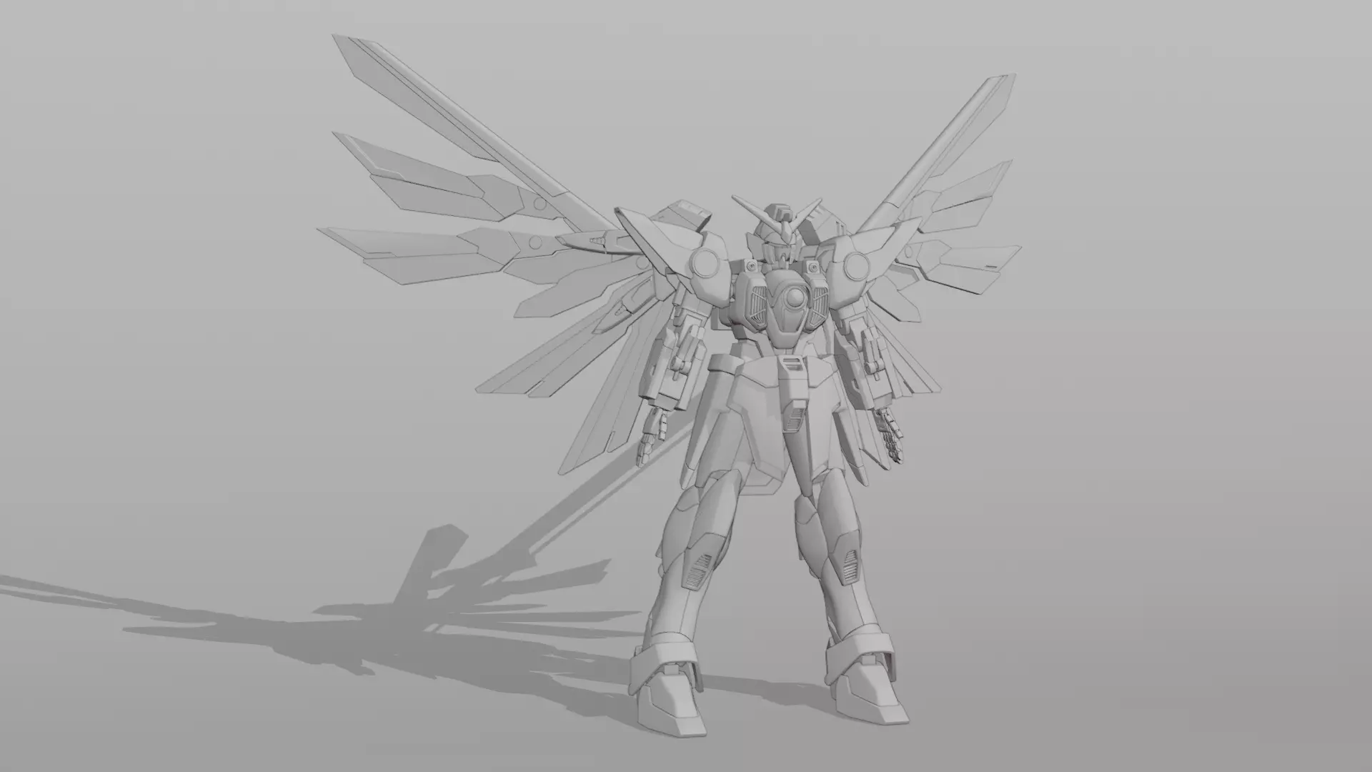 Wing Gundam 3D model 3D model_2
