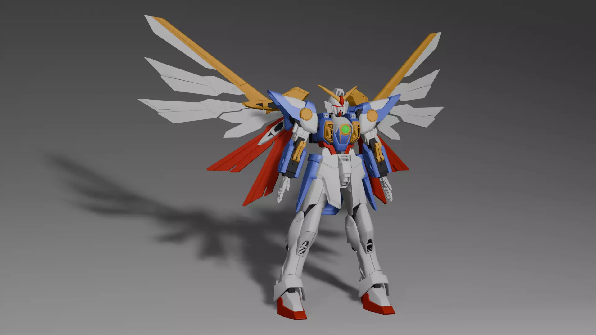 Wing Gundam 3D model 3D model_1