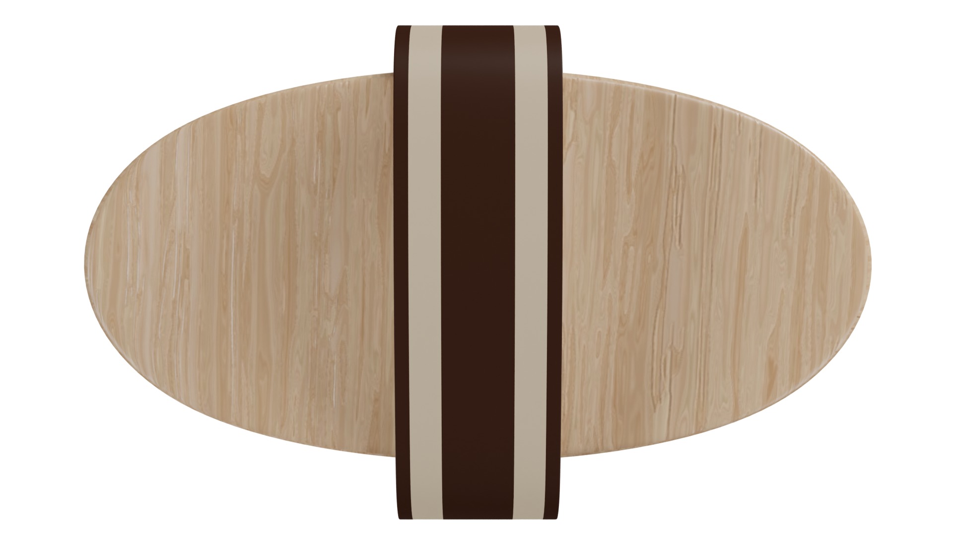 Horse Brush Low-poly 3D model_6