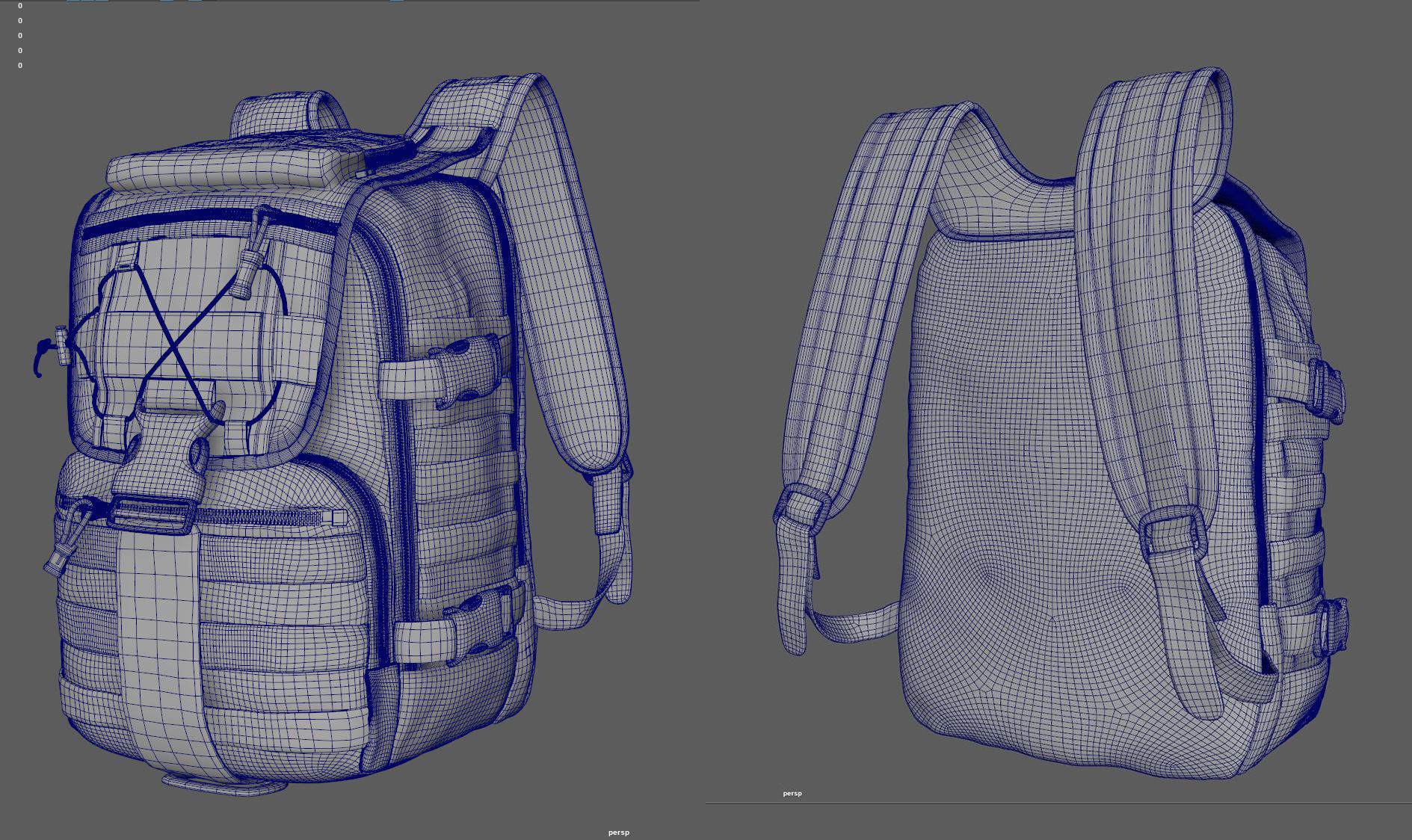 backpack 3D model_2