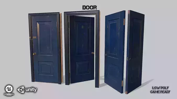 Door blue 02