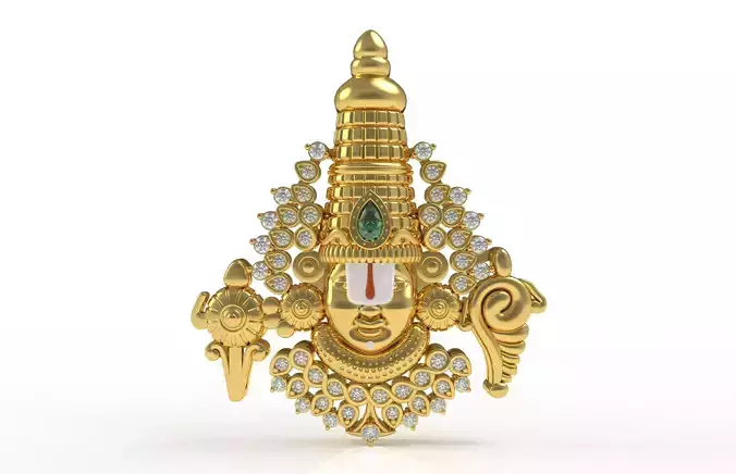 Tirupati Balaji Pendant