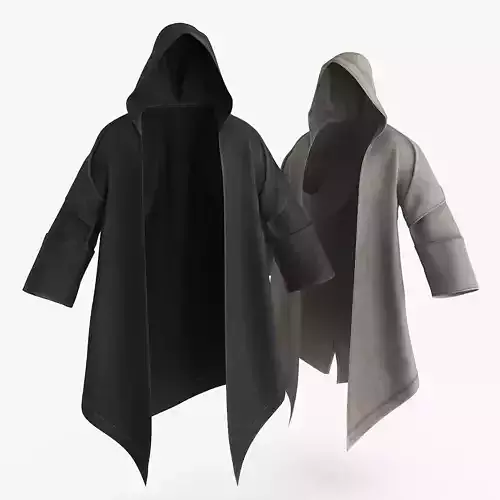 Cloak Low-poly 3D model