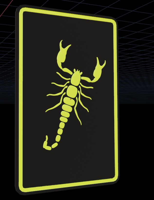 Symbol Collection Low-poly 3D model_33