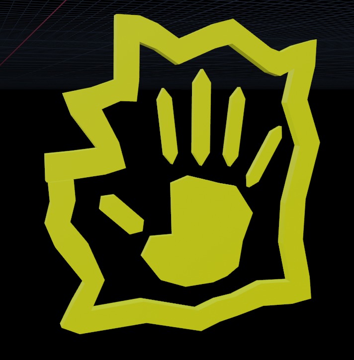 Symbol Collection Low-poly 3D model_8