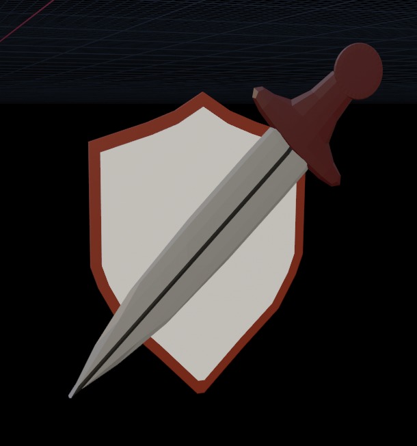 Symbol Collection Low-poly 3D model_3