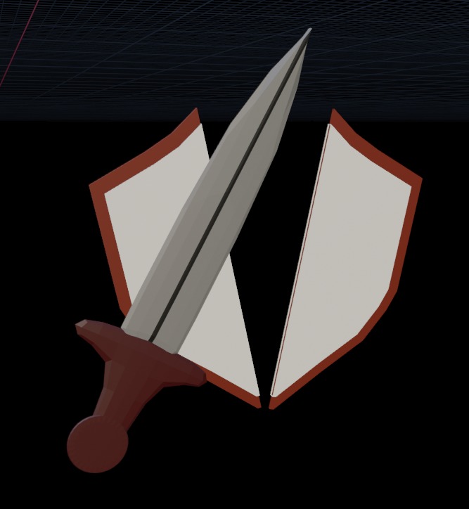 Symbol Collection Low-poly 3D model_12