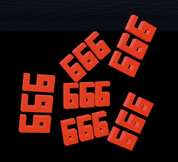 Symbol Collection Low-poly 3D model_9