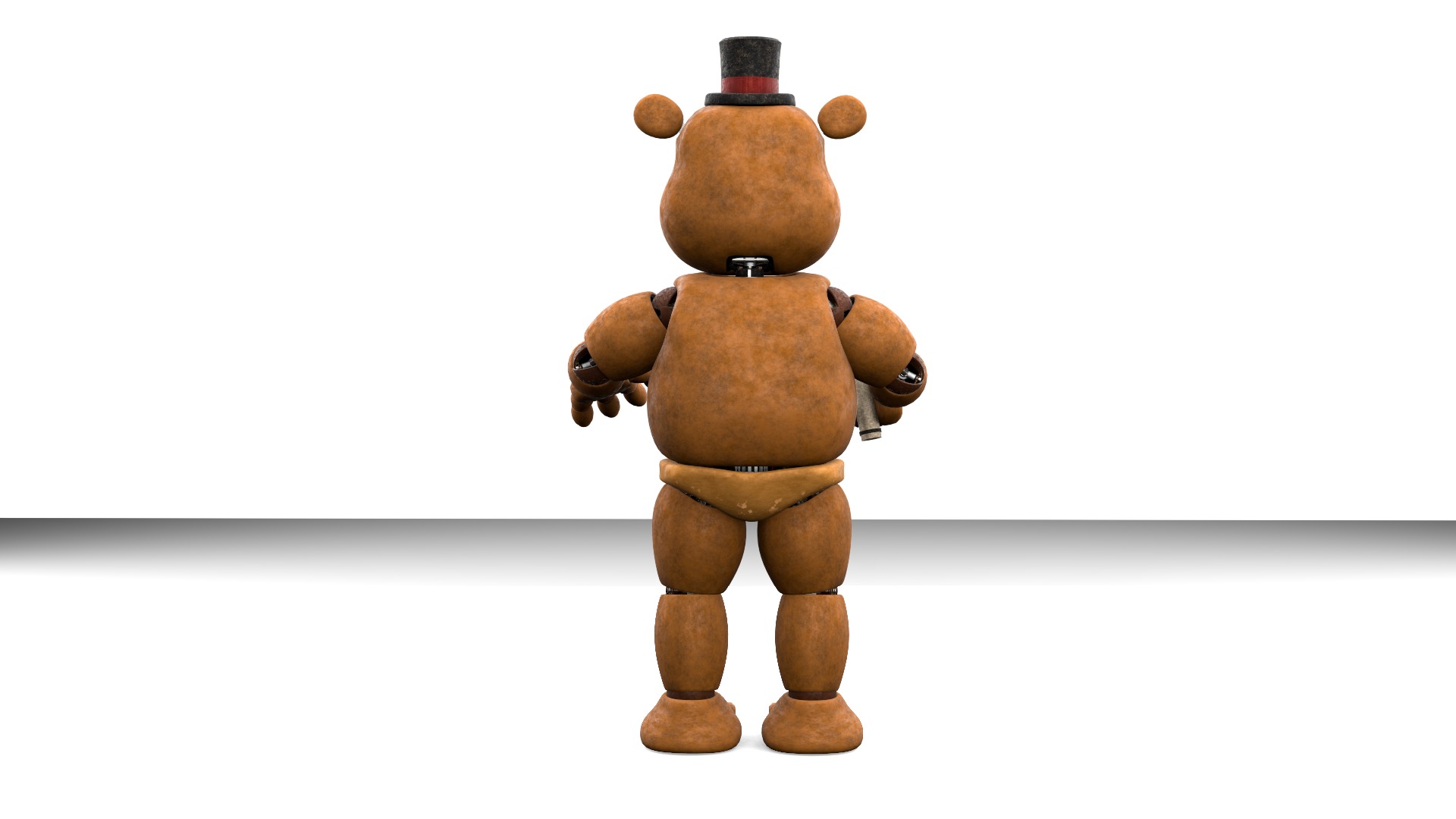 Toy Freddy 3D model_3