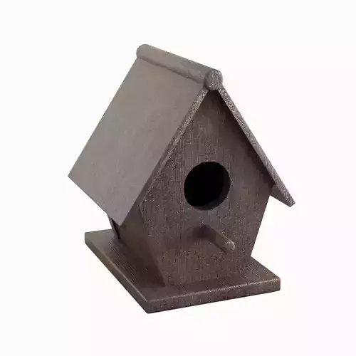 Wooden Birdhouse D 02