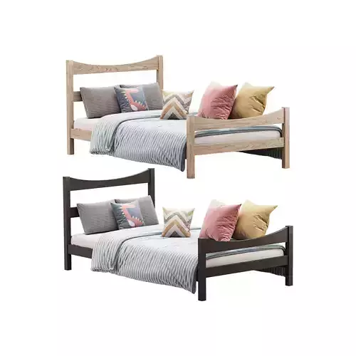 Gymax Twin Size Platform Bed