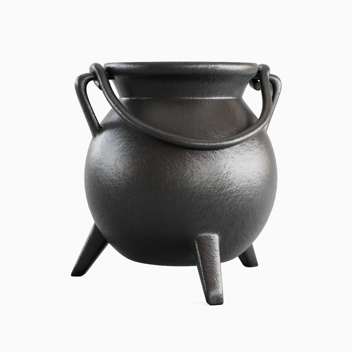 Medieval Cauldron 02 3D model_1