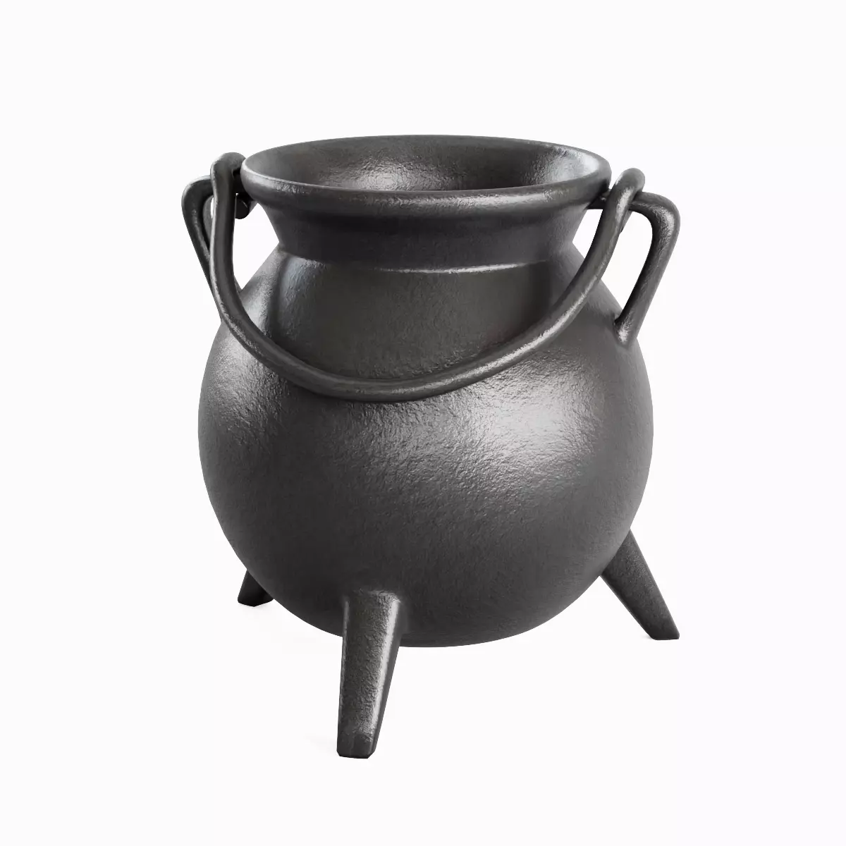Medieval Cauldron 02 3D model_0