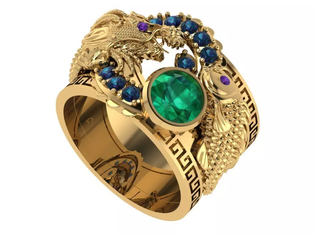 design ring 3D print model