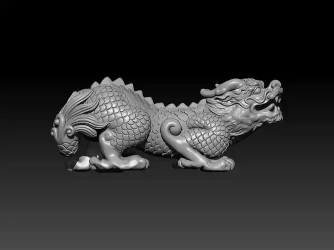 Chinese Qilin print 3D print model