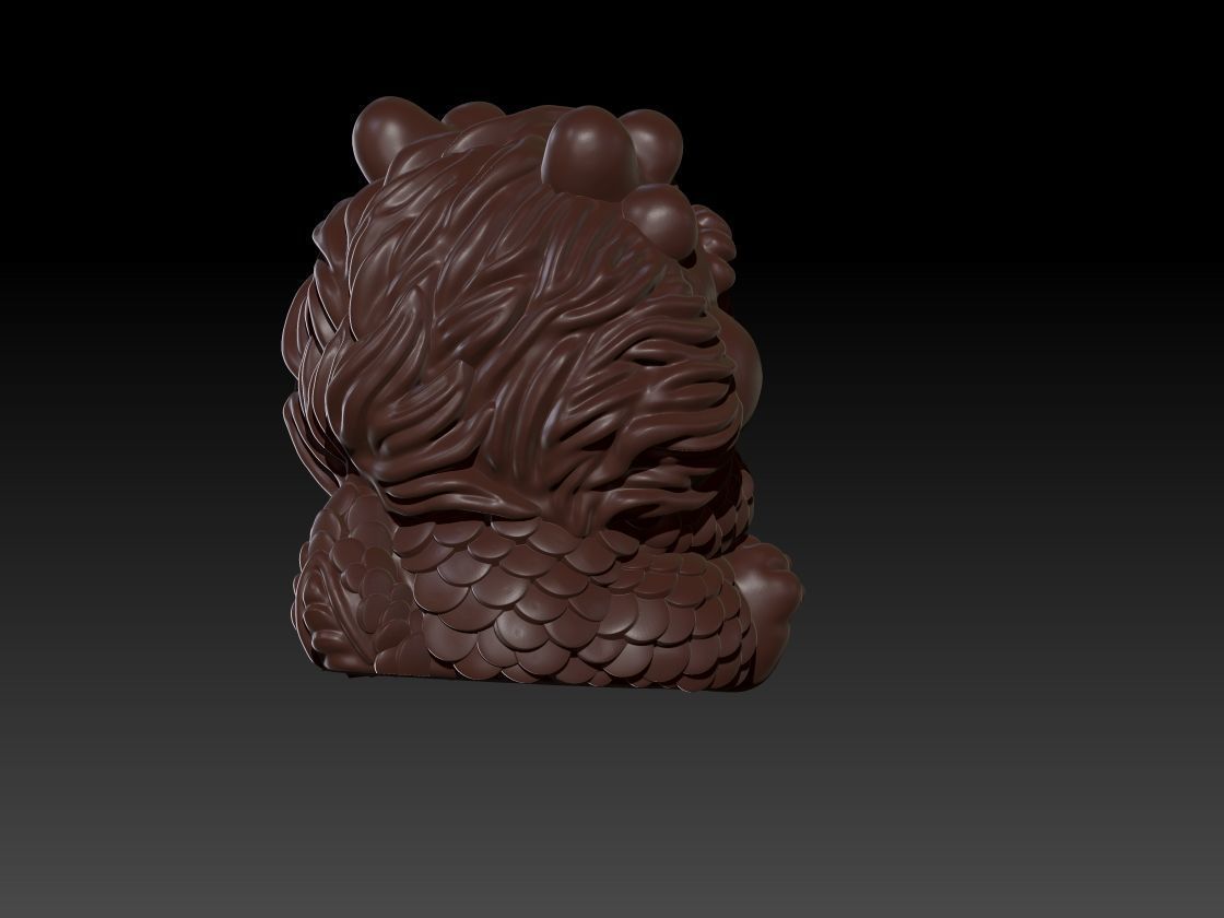 Chinese Dragon 3D print model_2